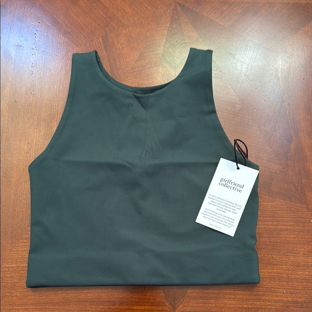 Girlfriend Collective Charcoal Tank Top